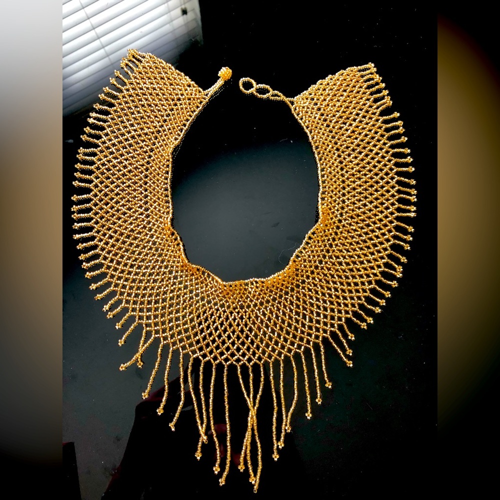 Mexican handmade necklace. Bought in Cancun from Mayans.